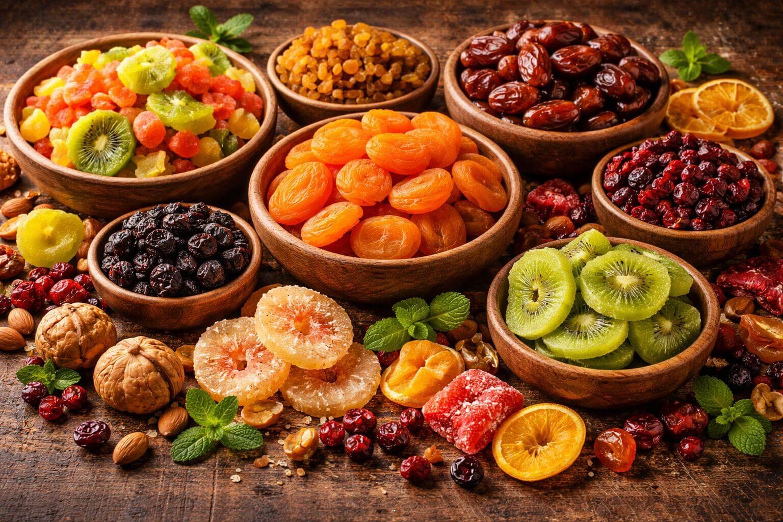 Kuru Meyve Çeşitleri