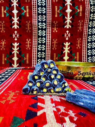 Böğürtlen Aromalı Fitil Lokum 500gr