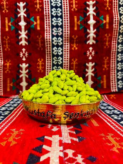 Fıstıklı Badem Şekeri 500gr