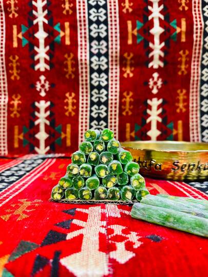 Kivi Aromalı Fitil Lokum 500gr