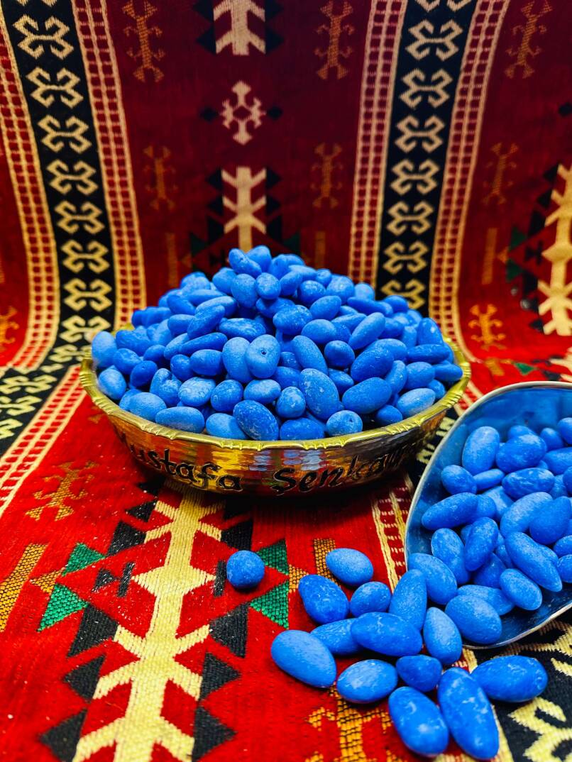 Mavi Badem Şekeri 500gr - 1