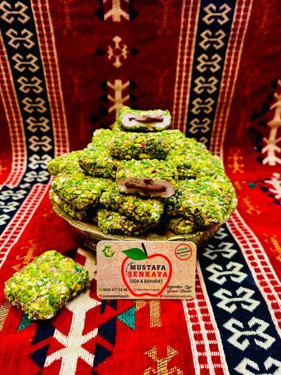 Pirinç Fıstıklı Çikolatalı Bohça Lokum 500gr